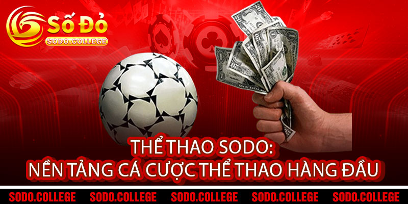 Thể Thao Sodo: Nền Tảng Cá Cược Thể Thao Hàng Đầu